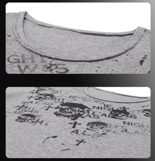 Night Lab Skull Cross Graphic Tee | Face 3 Face