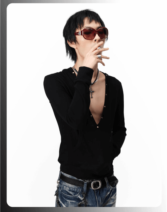 Night Lab Agate Skull Cross Necklace | Face 3 Face