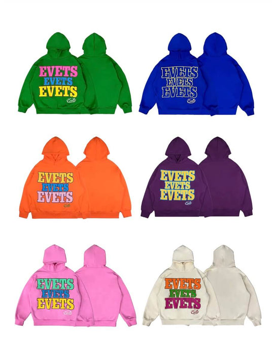 EVETS Foam Logo Graphic Hoodie | Face 3 Face