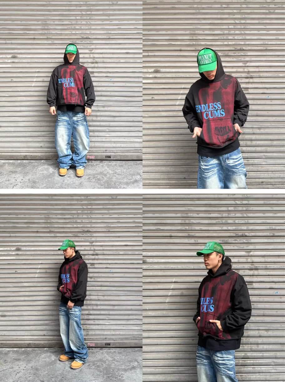 EVETS Portrait Graphic Hoodie