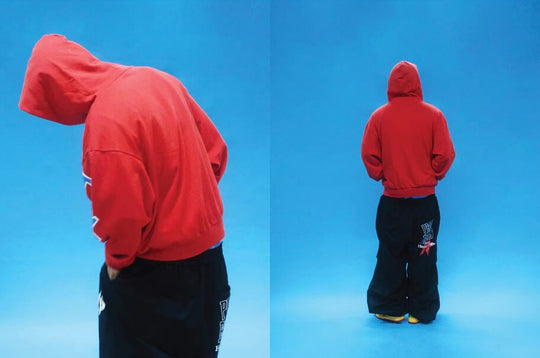 EVETS PEANUT ENTHUS Foam Print Hoodie | Face 3 Face