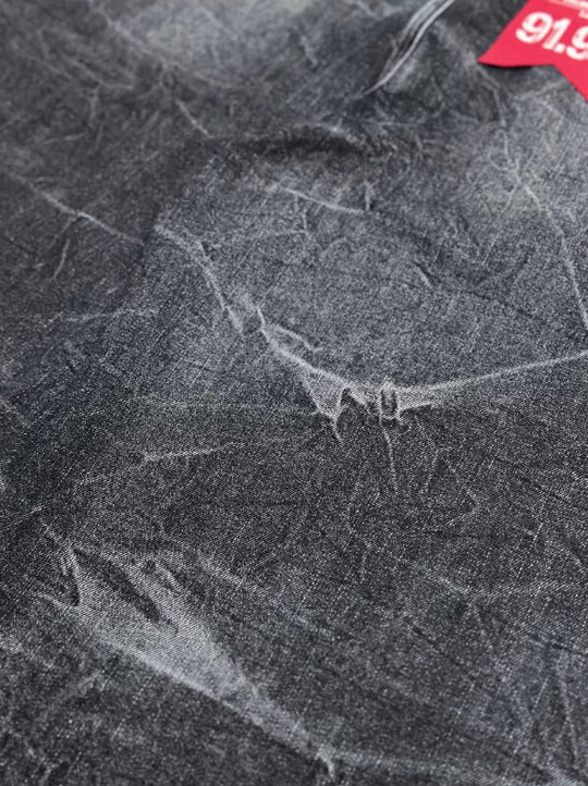 EVETS x LABT Heavy Lightning Whisker Washed Baggy Jeans | Face 3 Face