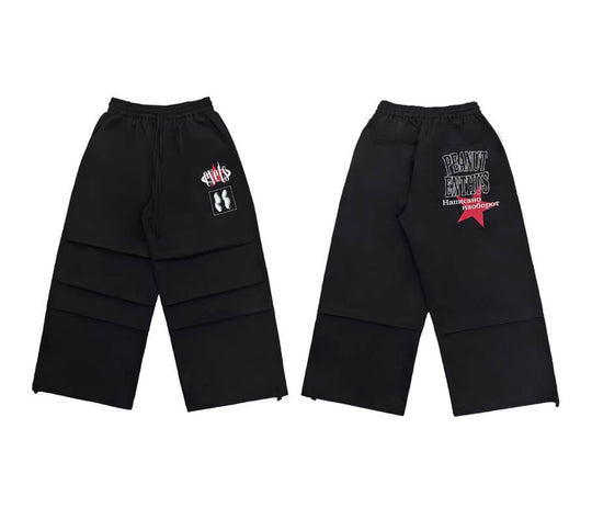 EVETS Pleated Baggy Paratrooper Pants | Face 3 Face