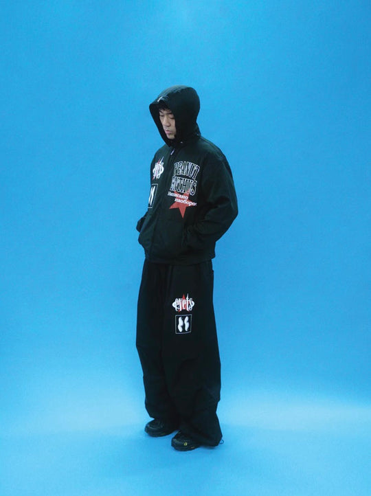 EVETS Pleated Baggy Paratrooper Pants | Face 3 Face