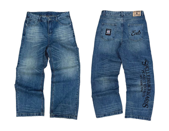 EVETS Vintage Blue Wash Jeans | Face 3 Face