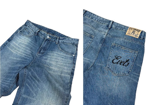 EVETS Vintage Blue Wash Jeans | Face 3 Face