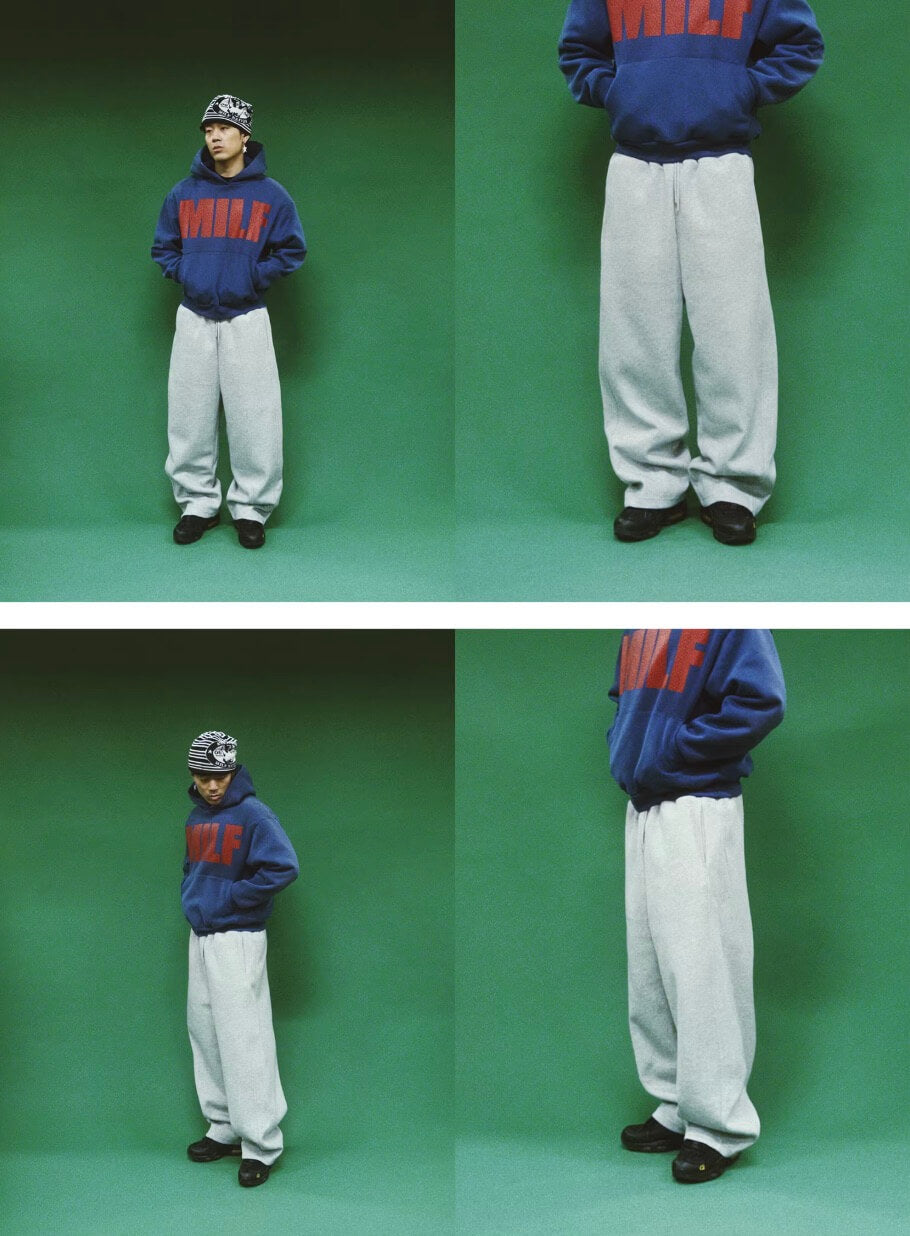 EVETS Gray Baggy Sweatpants | Face 3 Face