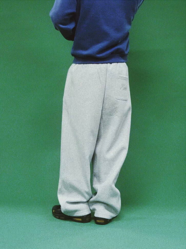 EVETS Gray Baggy Sweatpants | Face 3 Face