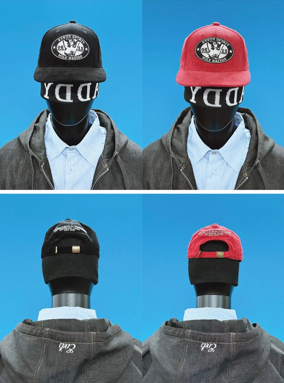 EVETS Corduroy Patch Trucker Hat | Face 3 Face