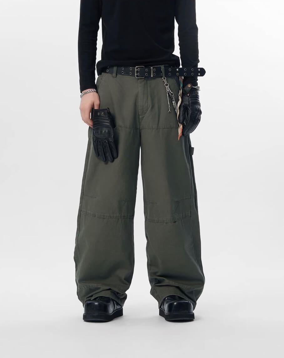 JHYQ 3D Layered Baggy Work Pants | Face 3 Face