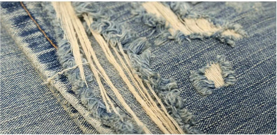 JHYQ Vintage Washed Distressed Jeans | Face 3 Face