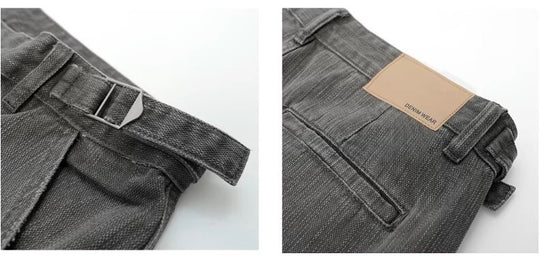 JHYQ Distressed Bamboo Cotton Cargo Work Pants | Face 3 Face