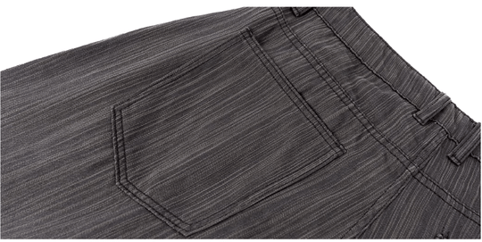 JHYQ Pinstripe Pleated Baggy Jeans | Face 3 Face