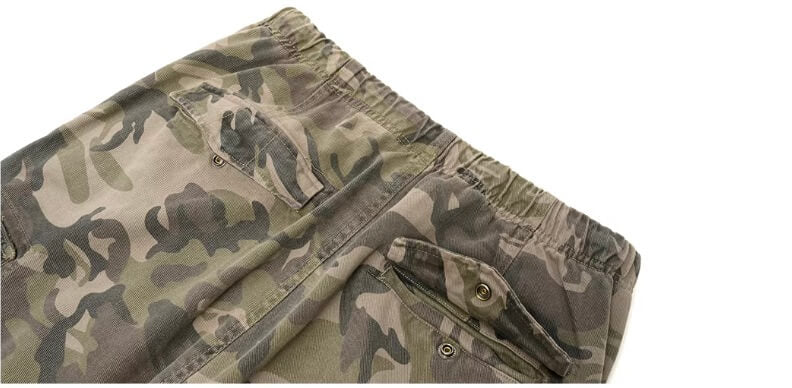 JHYQ Camouflage Drawstring Baggy Cargo Pants | Face 3 Face