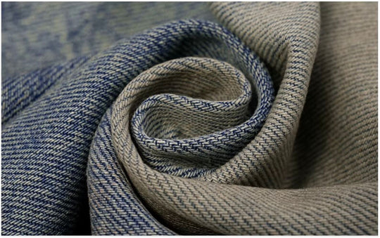 JHYQ Blue Beaded Studded Curved Seam Machete Jeans | Face 3 Face