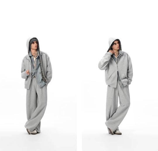 JHYQ Thorn Embroidered Sweatpants | Face 3 Face