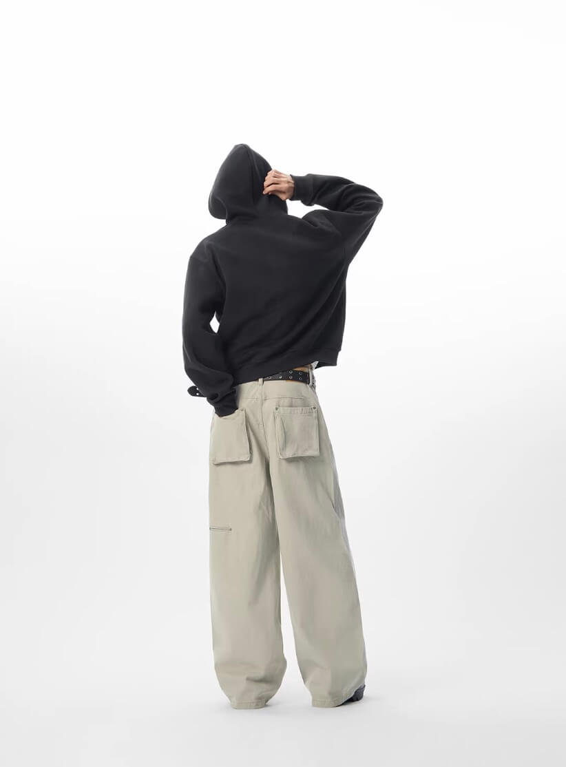 JHYQ 3D Back Pocket Work Pants | Face 3 Face