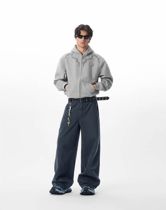 JHYQ 3D Back Pocket Work Pants | Face 3 Face