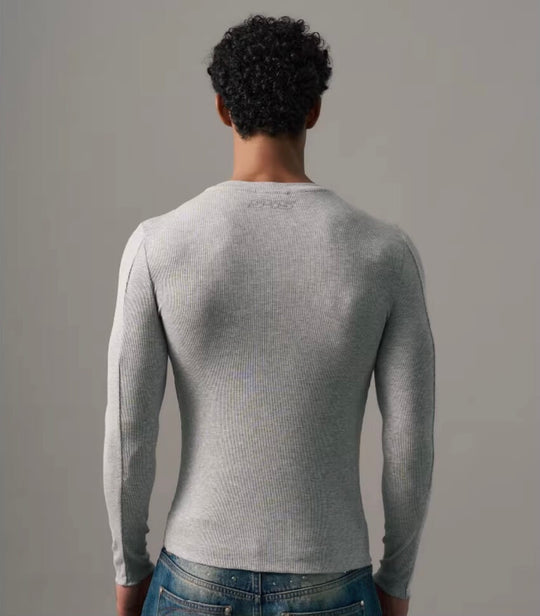 S45 Stretch Fit Basic Long Sleeve Tee | Face 3 Face