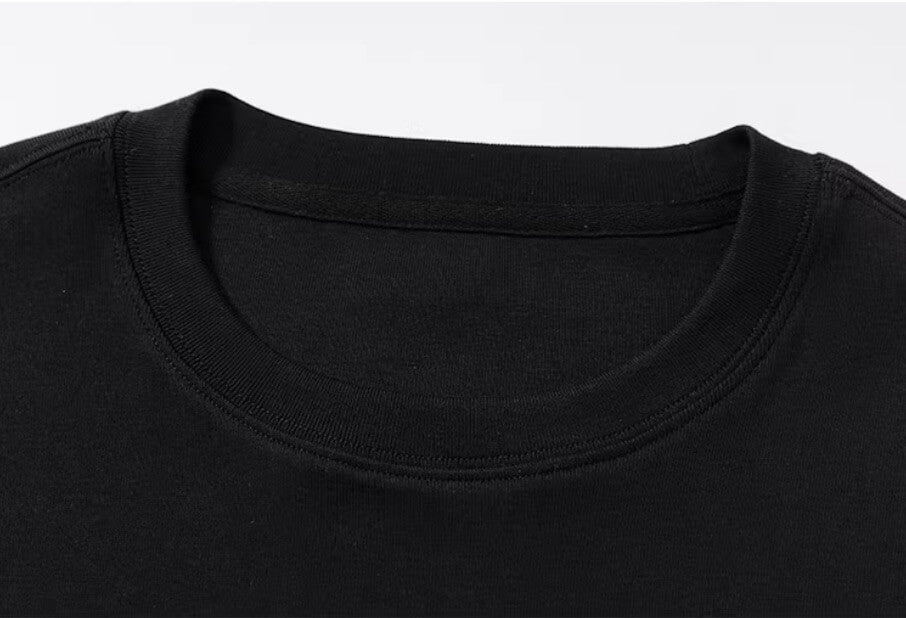 YADcrew Neck Logo Print Stretch Long Sleeve Tee | Face 3 Face