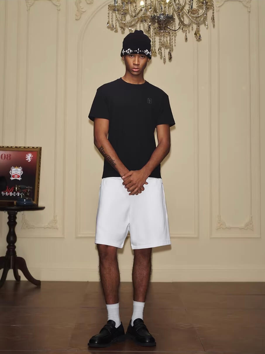 YADcrew Tech Fabric Sweat Shorts | Face 3 Face