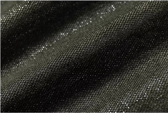 YADcrew Olive Green Metallic Thread Jeans | Face 3 Face