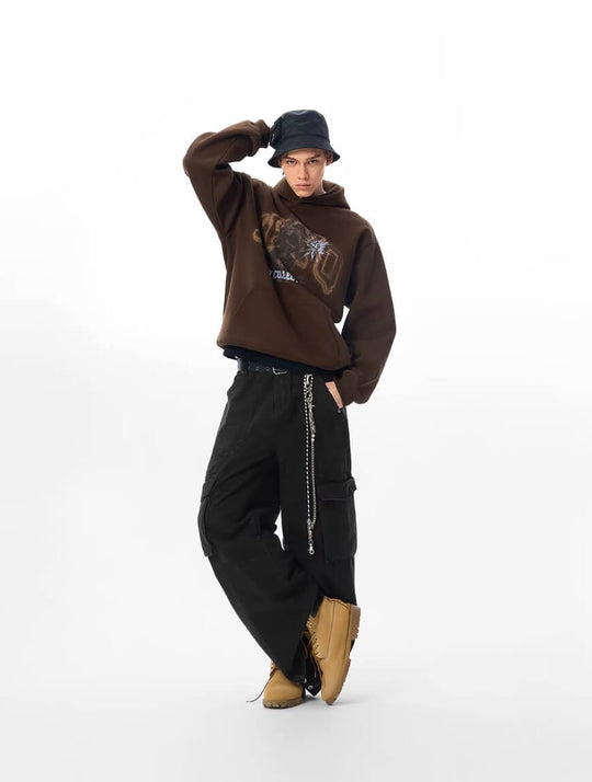 JHYQ French Bulldog Graphic Hoodie | Face 3 Face