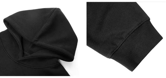 JHYQ Vintage Letter Print Rivet Hoodie | Face 3 Face