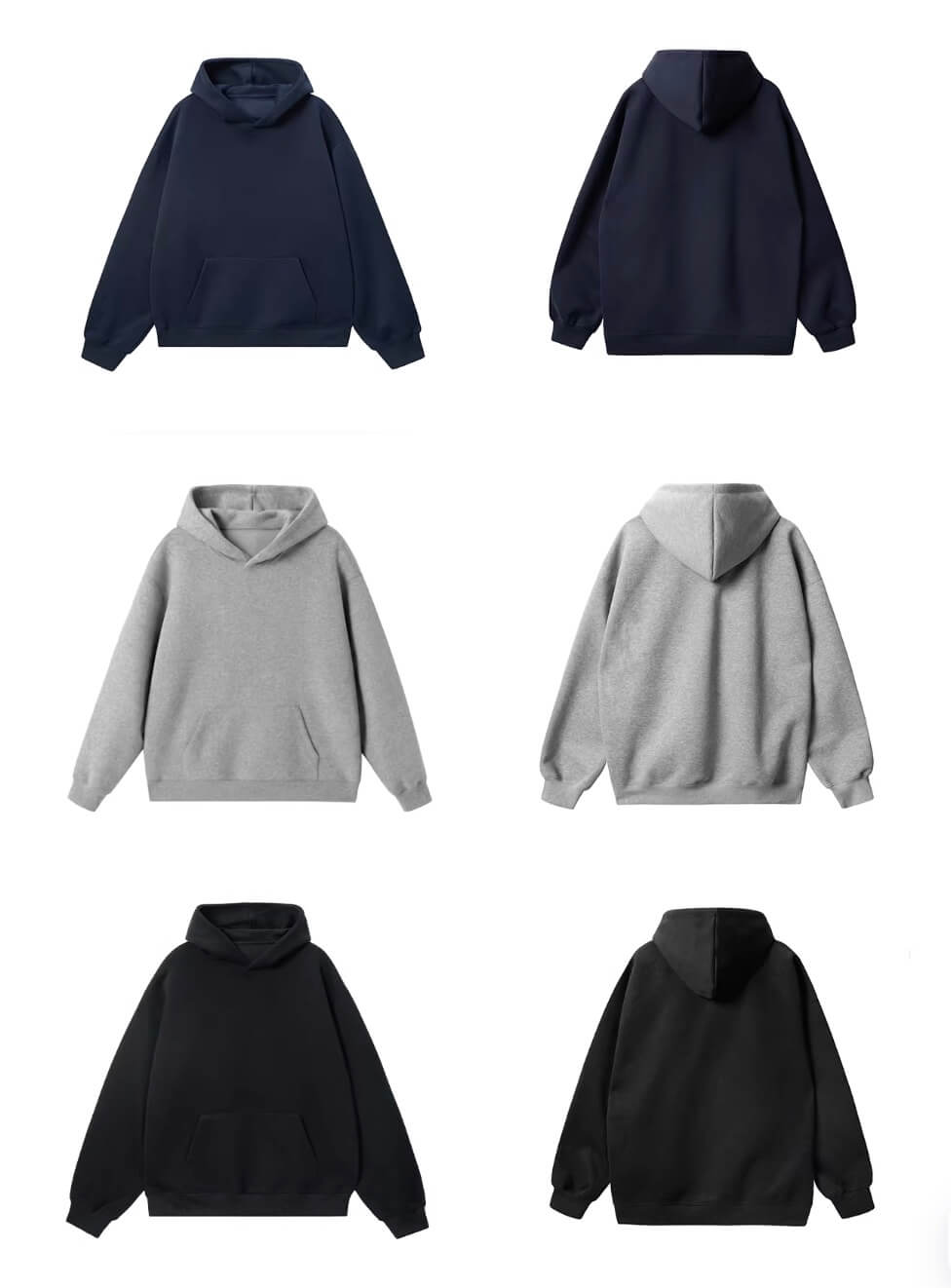 JHYQ Heavyweight Essential Hoodie | Face 3 Face