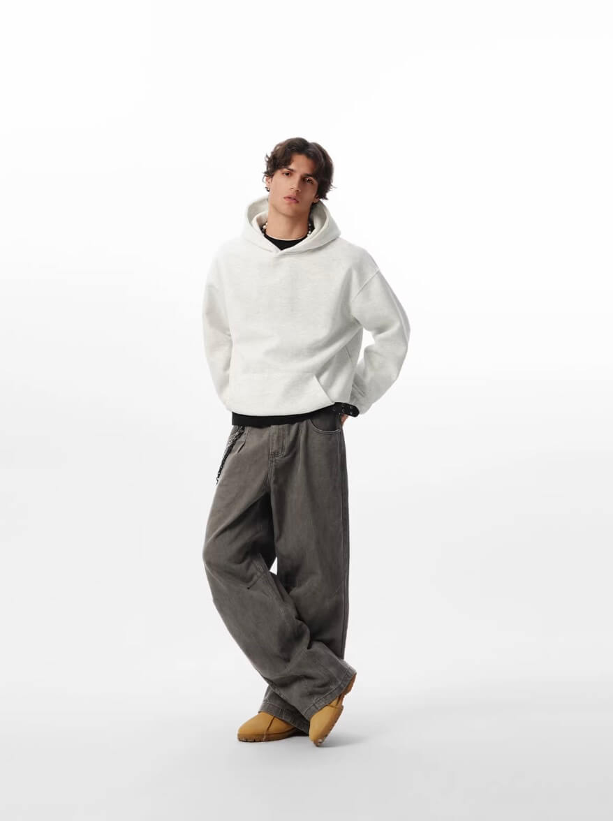 JHYQ Heavyweight Essential Hoodie | Face 3 Face