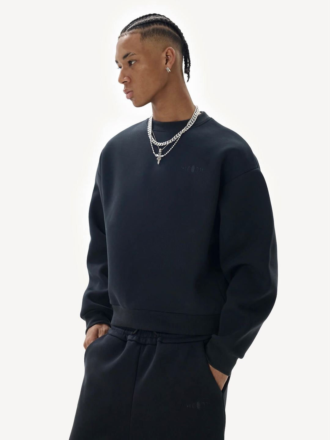 KARMANISTIC Heavyweight Logo Embroidered Sweatshirt | Face 3 Face