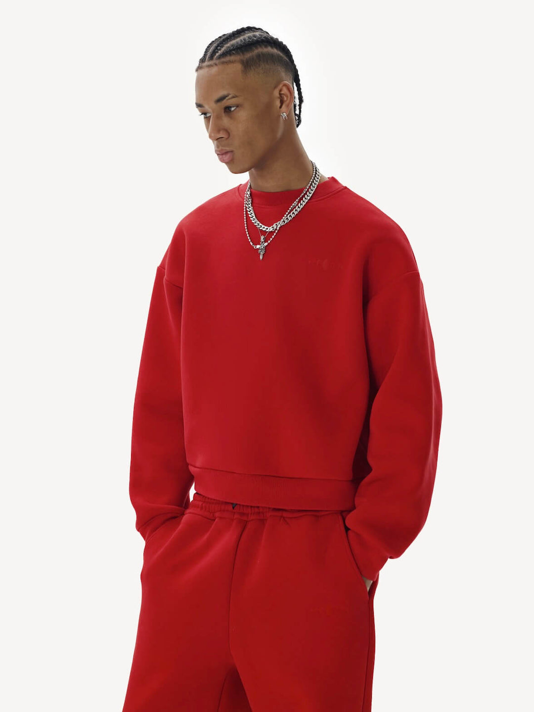 KARMANISTIC Heavyweight Logo Embroidered Sweatshirt | Face 3 Face