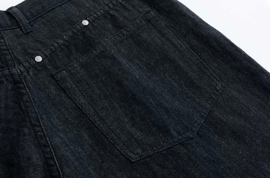 LIBERAFIT Raw Denim Below Knee Shorts | Face 3 Face