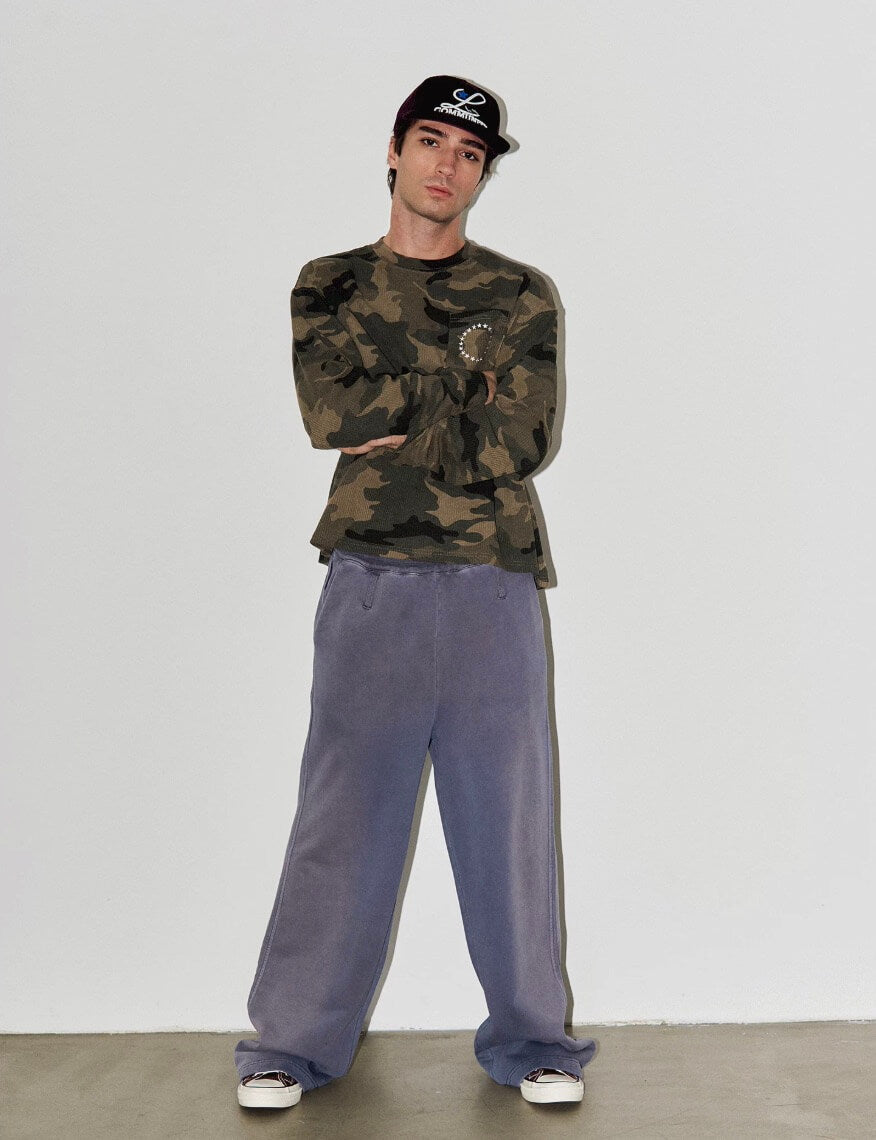 LIBERAFIT Garment Dyed Vintage Baggy Sweatpants | Face 3 Face