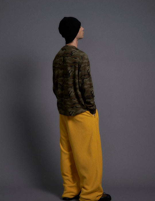 LIBERAFIT Hand Painted Polar Fleece Baggy Sweatpants | Face 3 Face