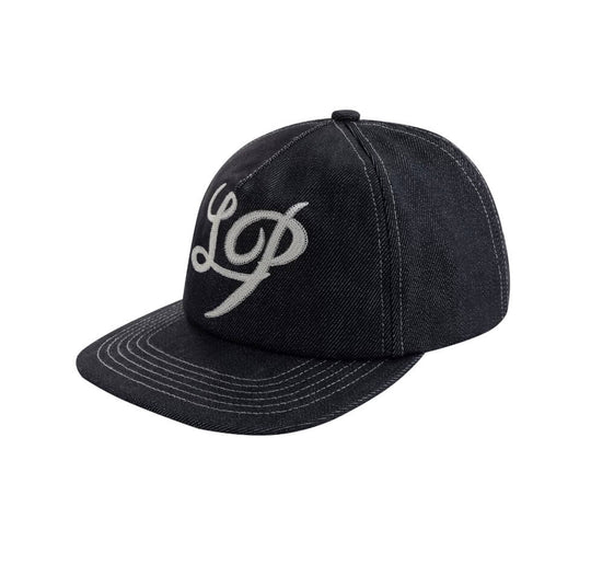 LIBERAFIT Chain Stitch Embroidered Denim Trucker Hat | Face 3 Face