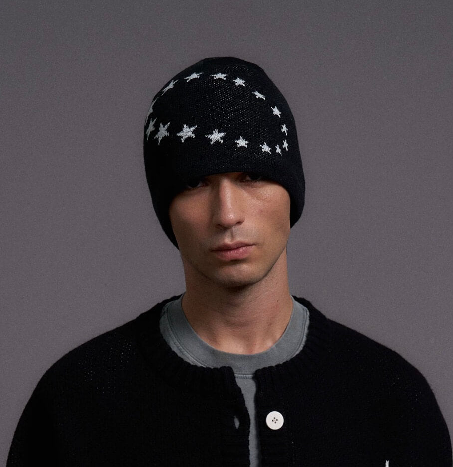 LIBERAFIT Star Ring Jacquard Beanie | Face 3 Face
