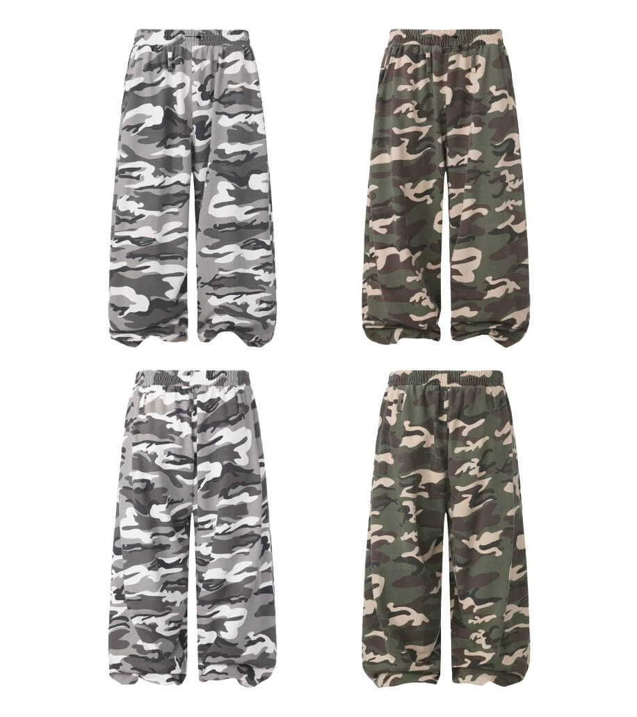 LIBERAFIT Camo Washed Sweatpants | Face 3 Face