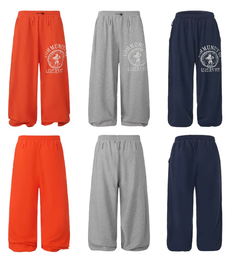 LIBERAFIT Vintage Painted Crest Washed Sweatpants | Face 3 Face