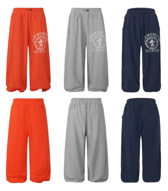 LIBERAFIT Vintage Painted Crest Washed Sweatpants | Face 3 Face