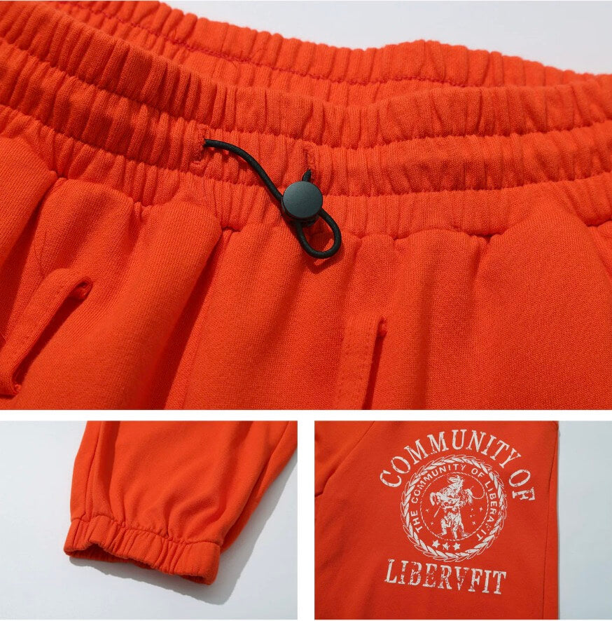 LIBERAFIT Vintage Painted Crest Washed Sweatpants | Face 3 Face