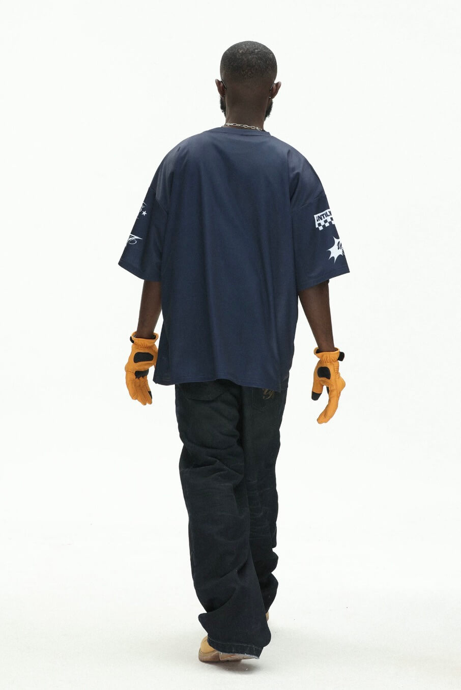 UNTILWERICH Star Print Short Sleeve Mesh Hockey Jersey | Face 3 Face