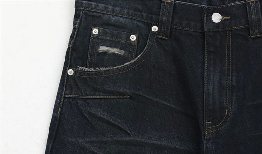 UNTILWERICH Vintage Whiskered Washed Distressed Jeans | Face 3 Face