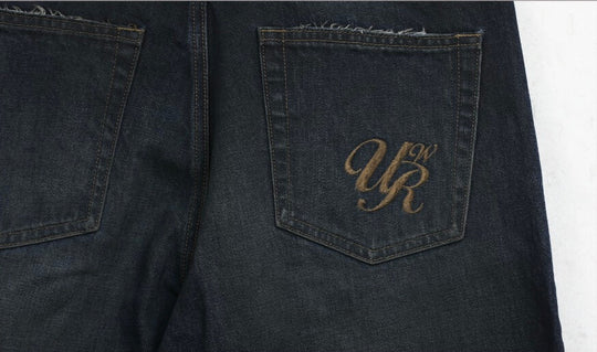 UNTILWERICH Vintage Whiskered Washed Distressed Jeans | Face 3 Face