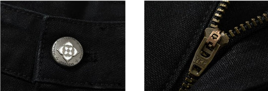 YADcrew Washed Double Pocket Wide Leg Cargo Pants | Face 3 Face