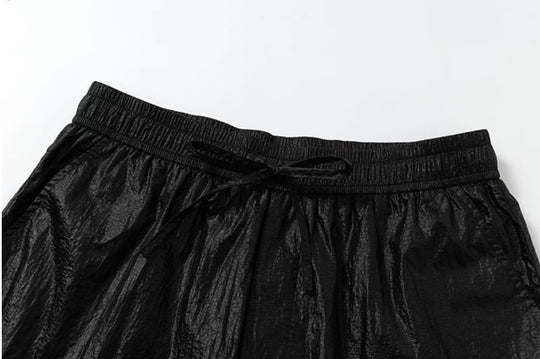 YADcrew Metallic Nylon Quick Dry Shorts | Face 3 Face