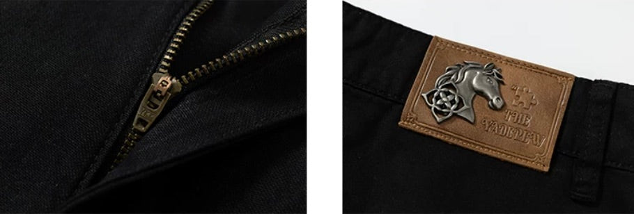 YADcrew Deconstructed Drop Crotch Loose Fit Wide Leg Work Pants | Face 3 Face