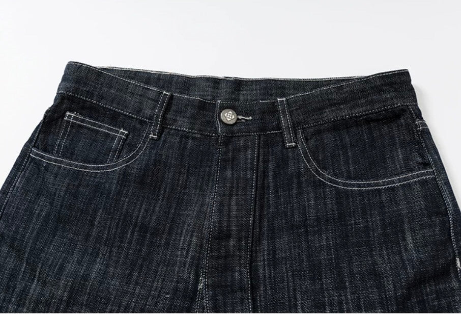 YADcrew Slub Denim Baggy Jeans | Face 3 Face