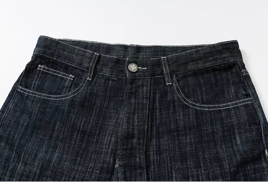 YADcrew Slub Denim Baggy Jeans | Face 3 Face