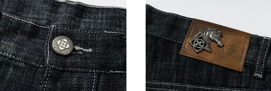 YADcrew Slub Denim Baggy Jeans | Face 3 Face
